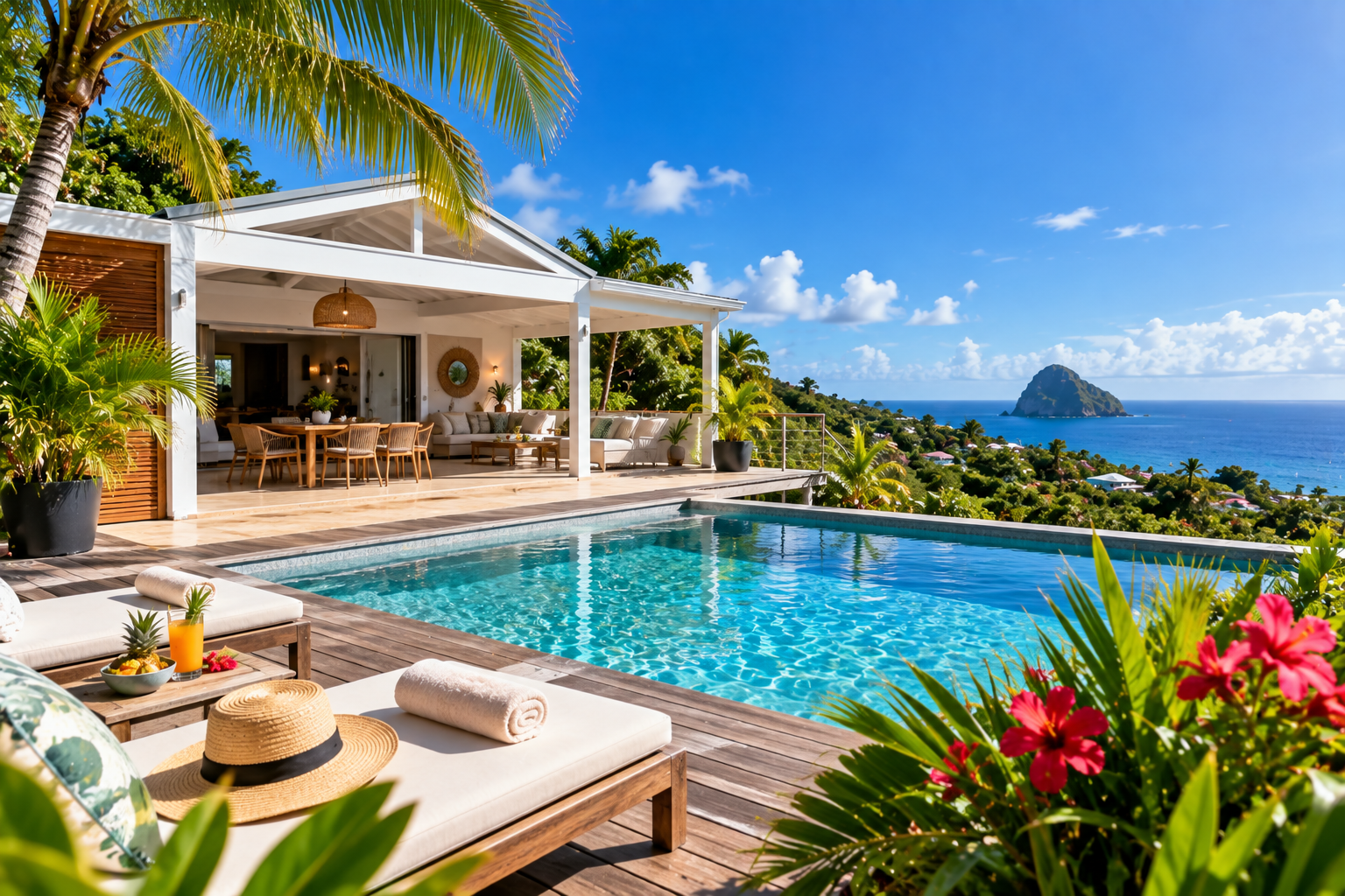 Gestion d'une location saisonnière dans le Sud Martinique